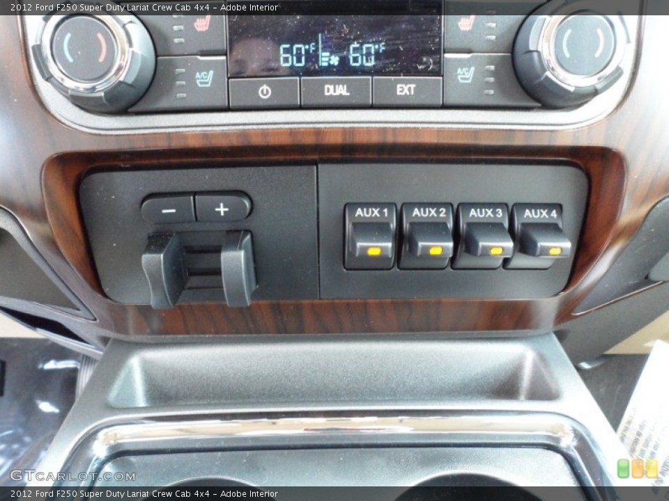 Adobe Interior Controls for the 2012 Ford F250 Super Duty Lariat Crew Cab 4x4 #62369397