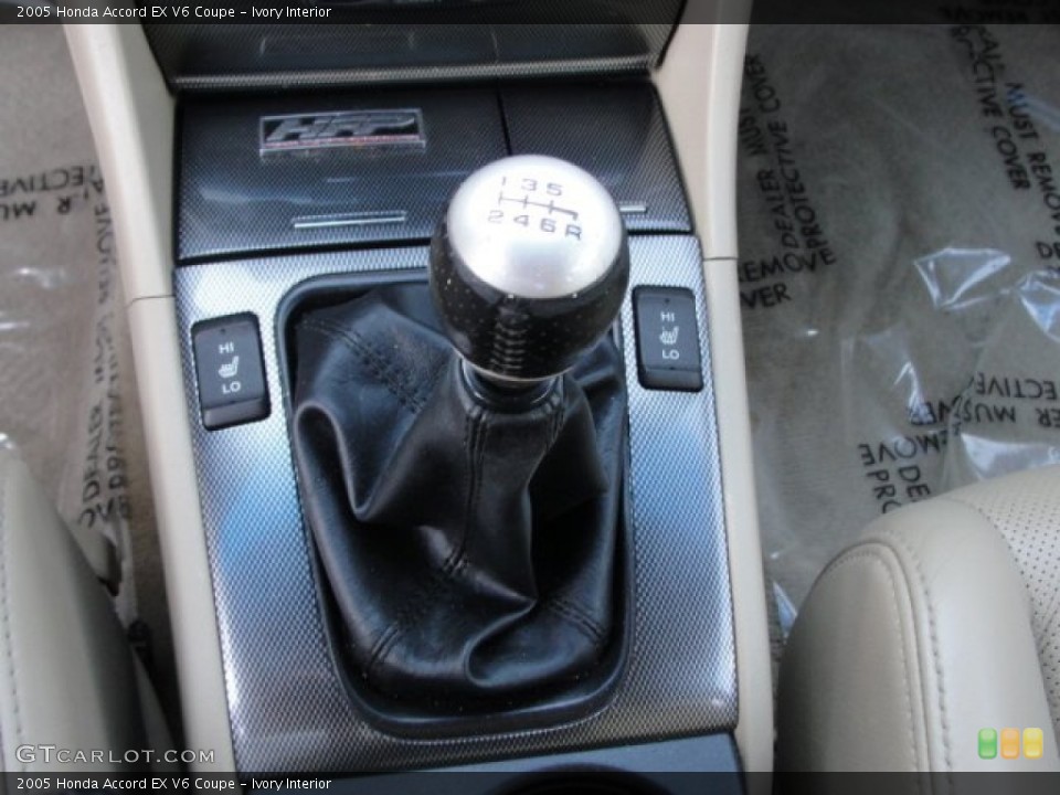 Ivory Interior Transmission for the 2005 Honda Accord EX V6 Coupe #62373216