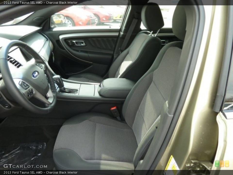 Charcoal Black Interior Front Seat for the 2013 Ford Taurus SEL AWD #62381223