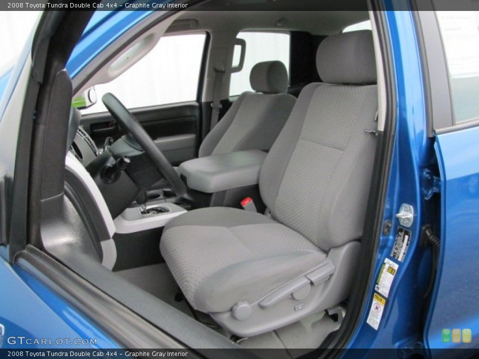 Graphite Gray Interior Photo for the 2008 Toyota Tundra Double Cab 4x4 #62383251