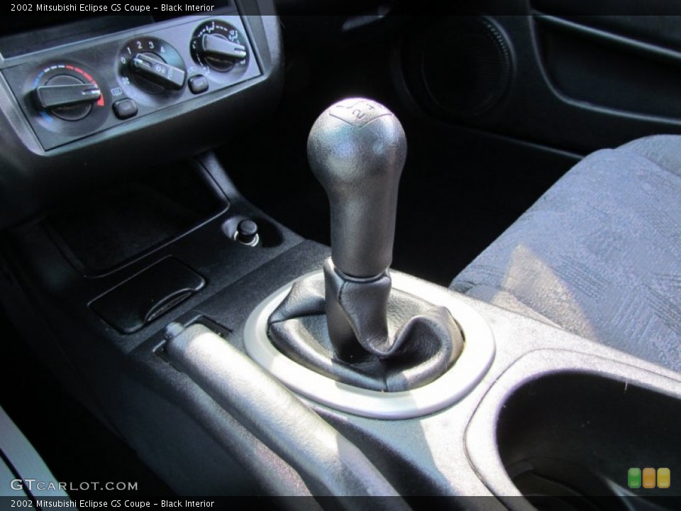 Black Interior Transmission for the 2002 Mitsubishi Eclipse GS Coupe #62384589