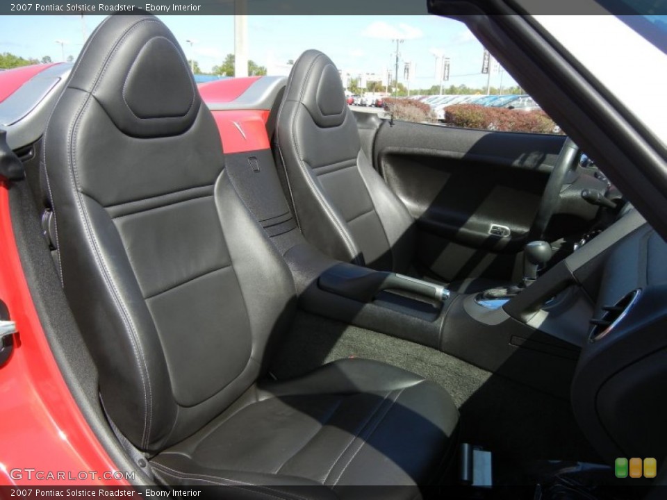 Ebony Interior Photo for the 2007 Pontiac Solstice Roadster #62387142