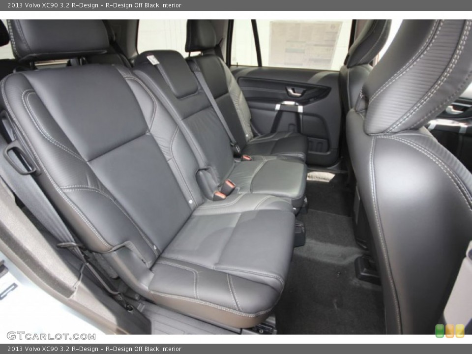 R-Design Off Black Interior Rear Seat for the 2013 Volvo XC90 3.2 R-Design #62387764