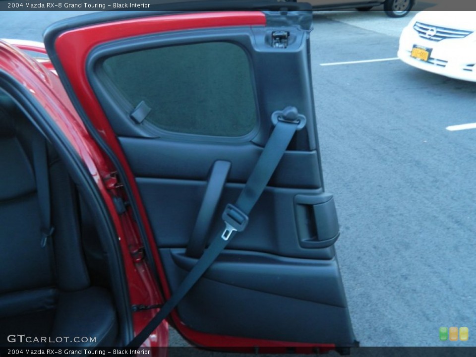 Black Interior Door Panel for the 2004 Mazda RX-8 Grand Touring #62393589