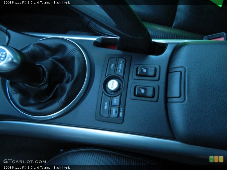 Black Interior Controls for the 2004 Mazda RX-8 Grand Touring #62393625