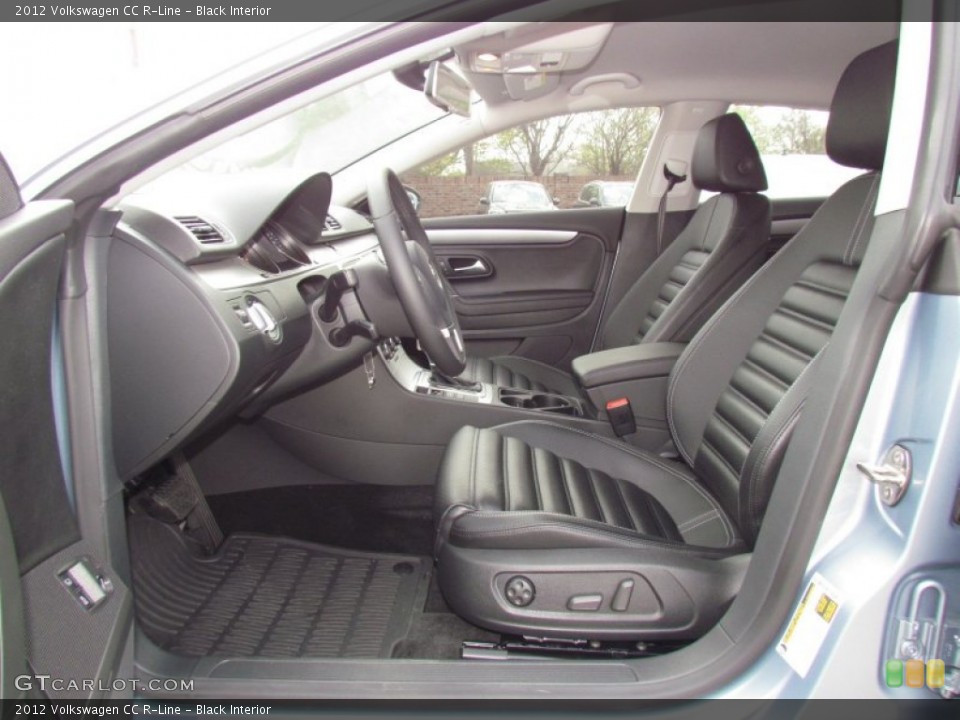 Black Interior Photo for the 2012 Volkswagen CC R-Line #62394960