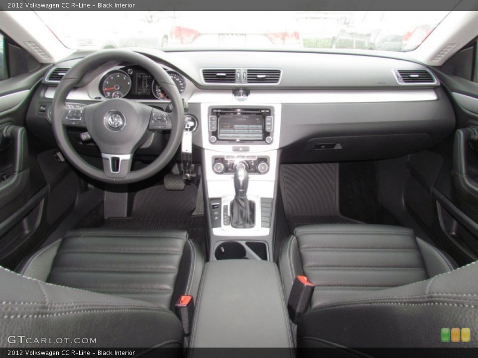 Black Interior Dashboard for the 2012 Volkswagen CC R-Line #62394978