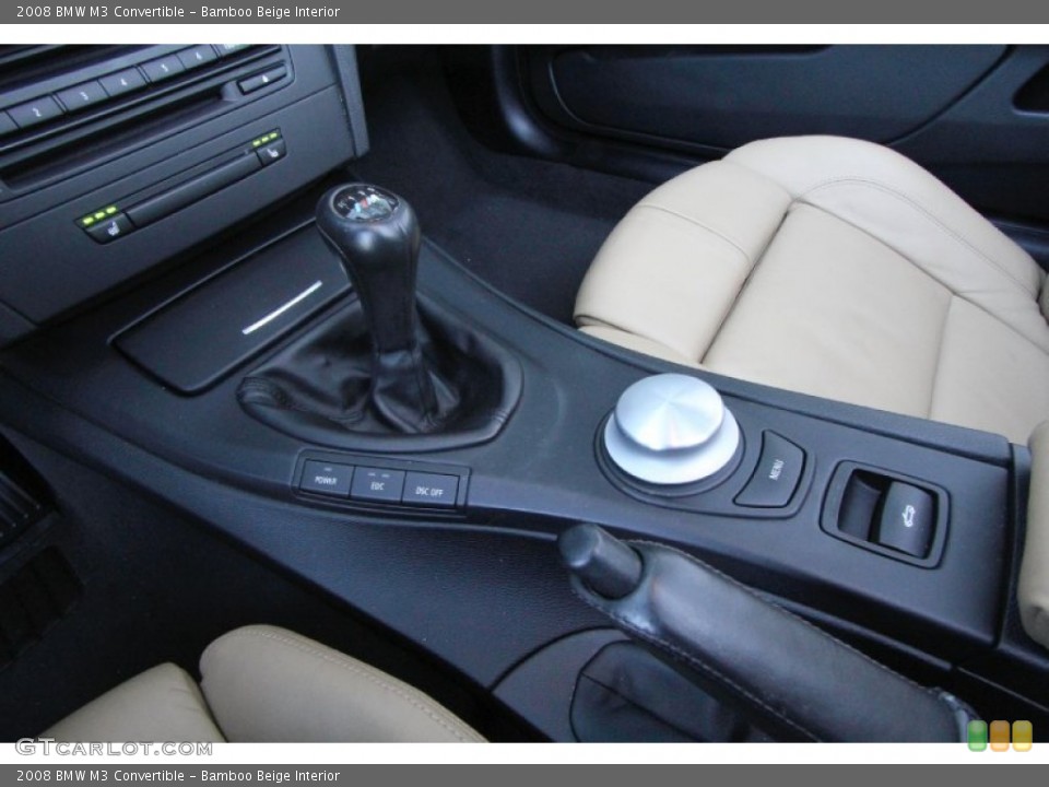 Bamboo Beige Interior Transmission for the 2008 BMW M3 Convertible #62398509