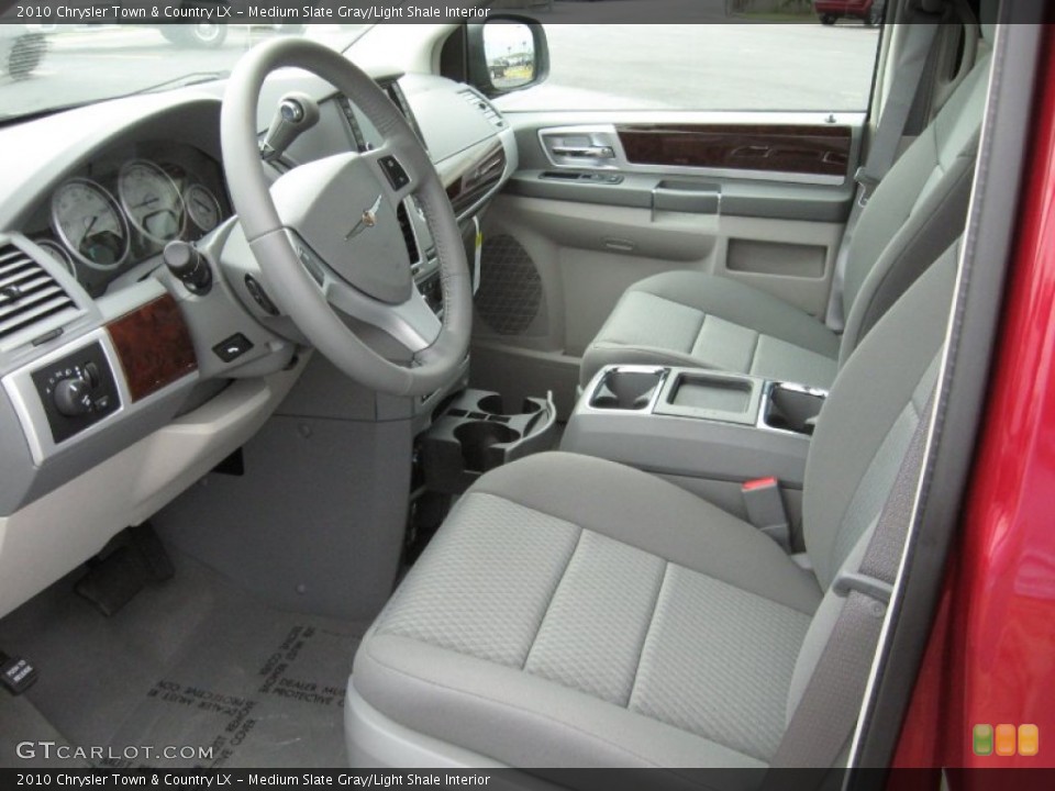 Medium Slate Gray/Light Shale Interior Photo for the 2010 Chrysler Town & Country LX #62398842