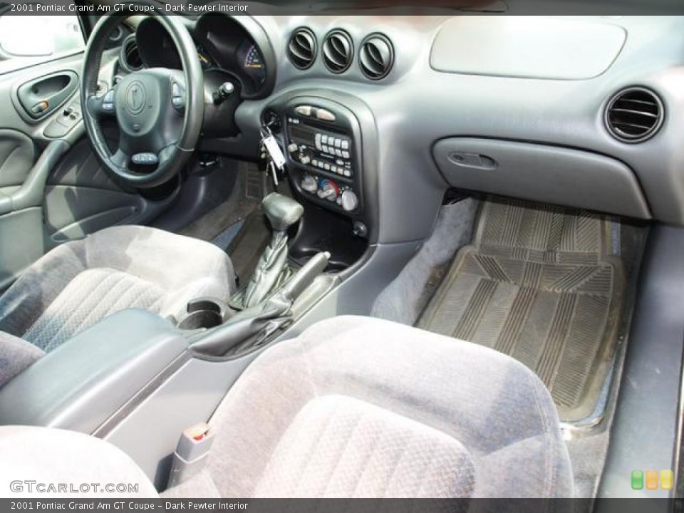 Dark Pewter Interior Photo for the 2001 Pontiac Grand Am GT Coupe #62399473