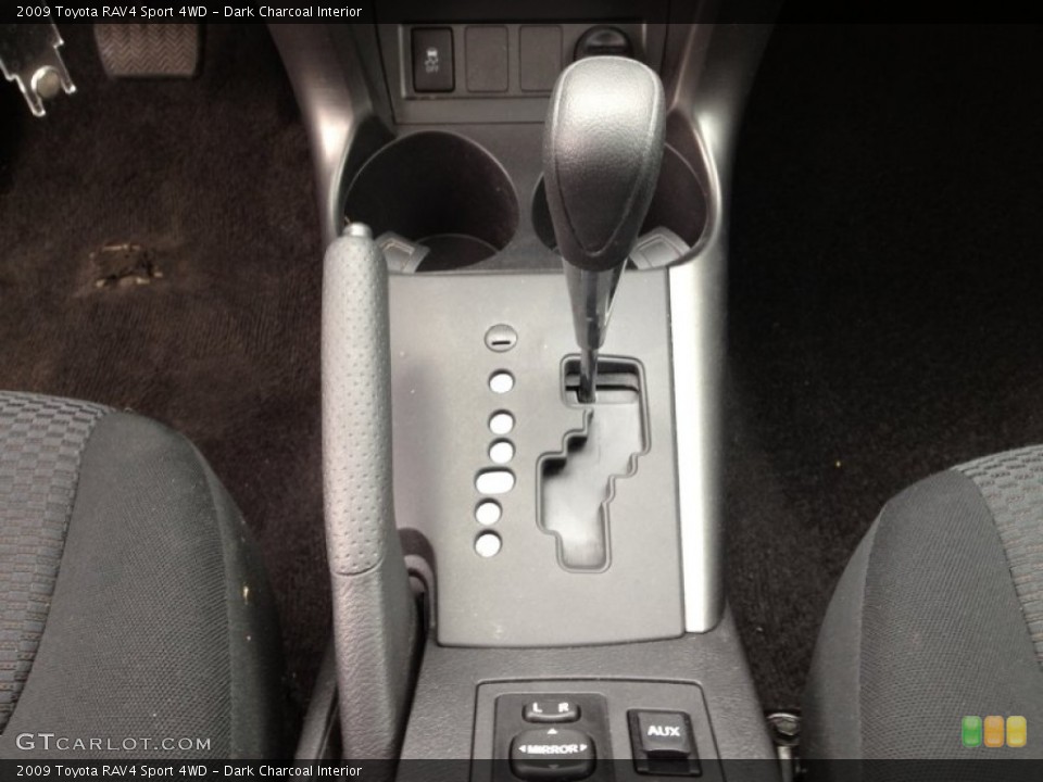 Dark Charcoal Interior Transmission for the 2009 Toyota RAV4 Sport 4WD #62399916
