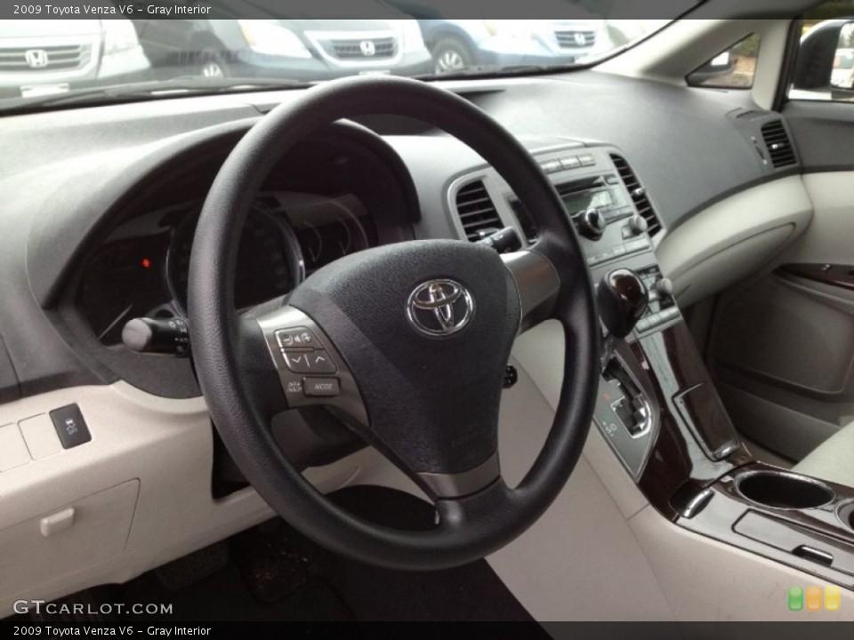 Gray Interior Dashboard for the 2009 Toyota Venza V6 #62400978