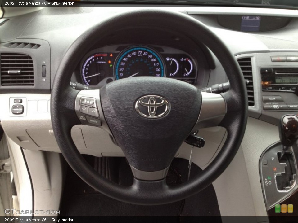Gray Interior Steering Wheel for the 2009 Toyota Venza V6 #62401005