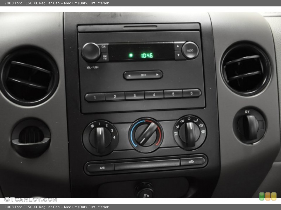 Medium/Dark Flint Interior Controls for the 2008 Ford F150 XL Regular Cab #62402883