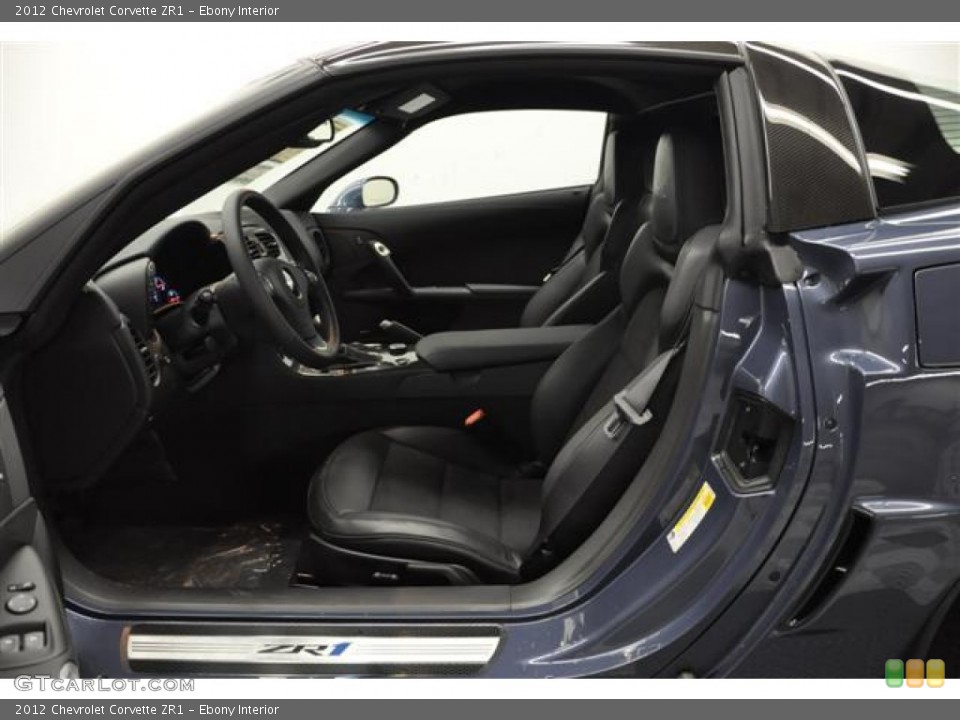 Ebony Interior Photo for the 2012 Chevrolet Corvette ZR1 #62403312