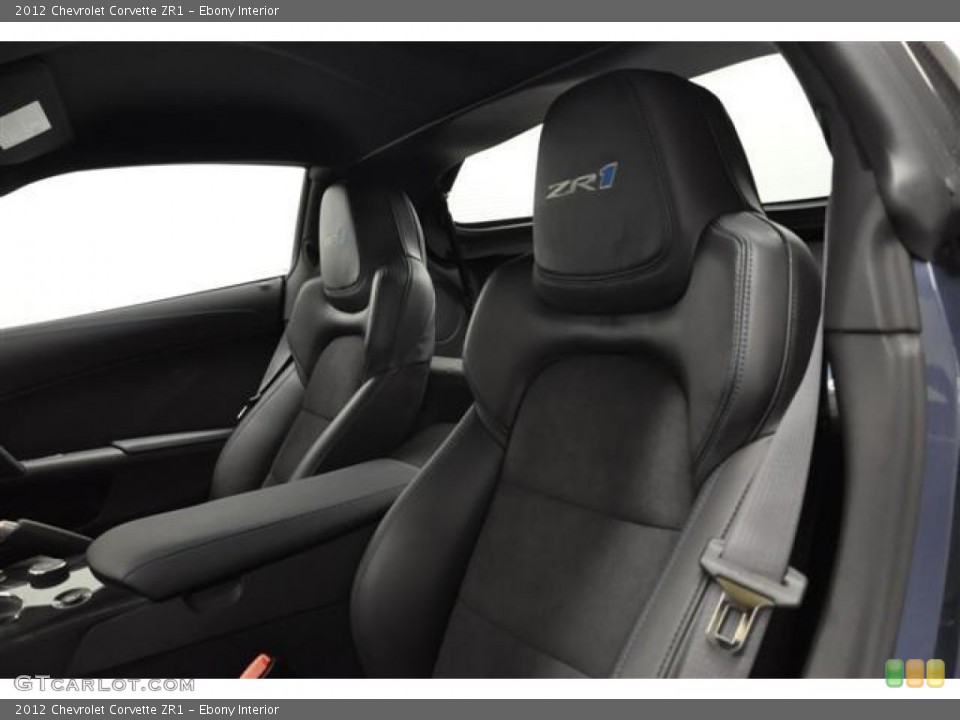 Ebony Interior Photo for the 2012 Chevrolet Corvette ZR1 #62403320