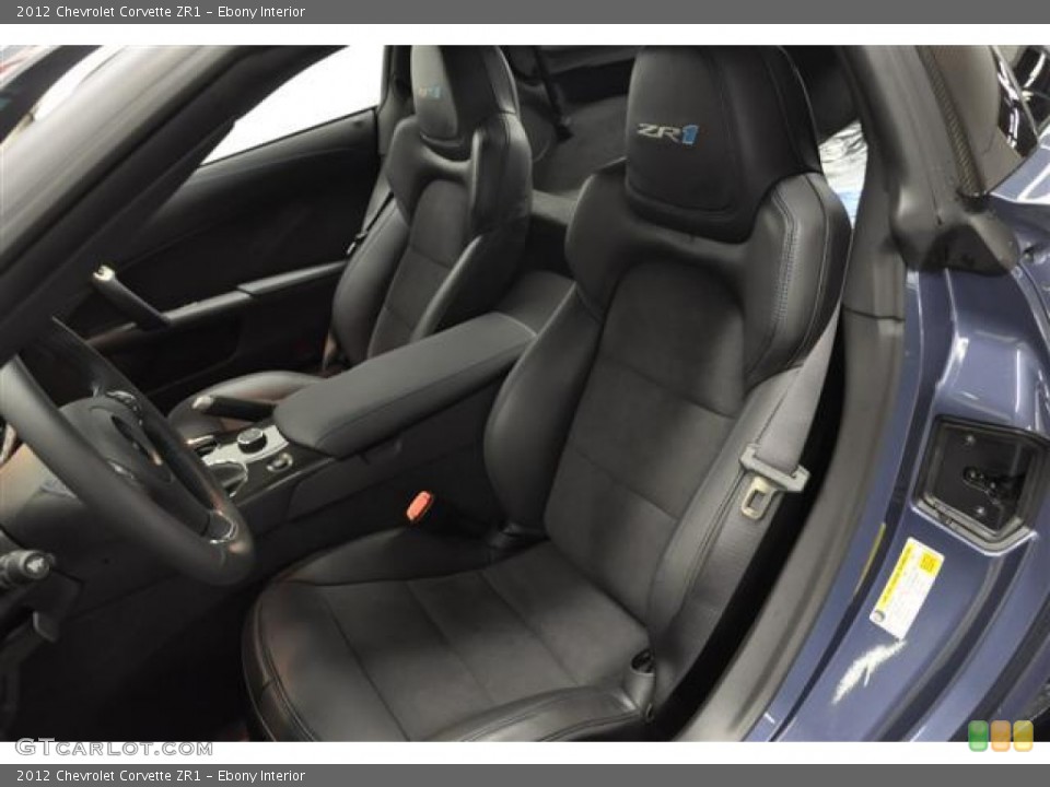 Ebony Interior Photo for the 2012 Chevrolet Corvette ZR1 #62403327