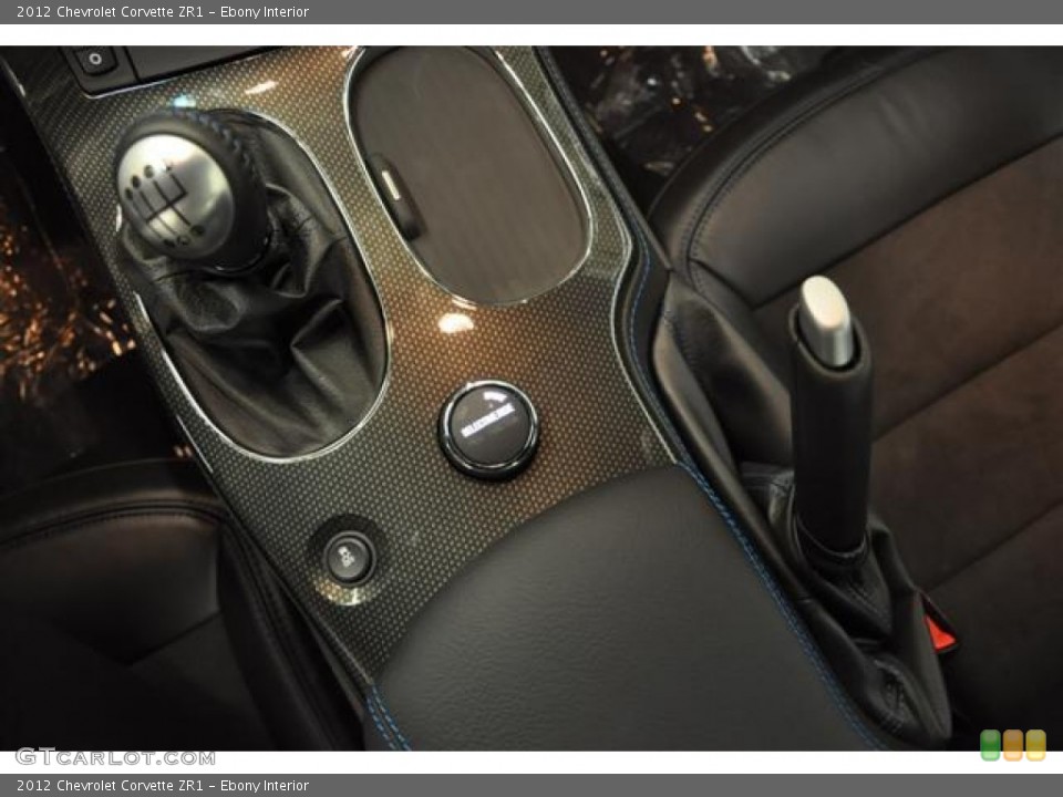 Ebony Interior Transmission for the 2012 Chevrolet Corvette ZR1 #62403447