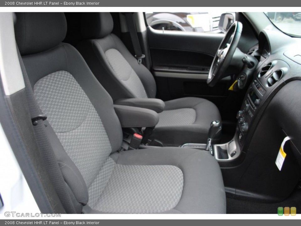 Ebony Black Interior Photo for the 2008 Chevrolet HHR LT Panel #62407113