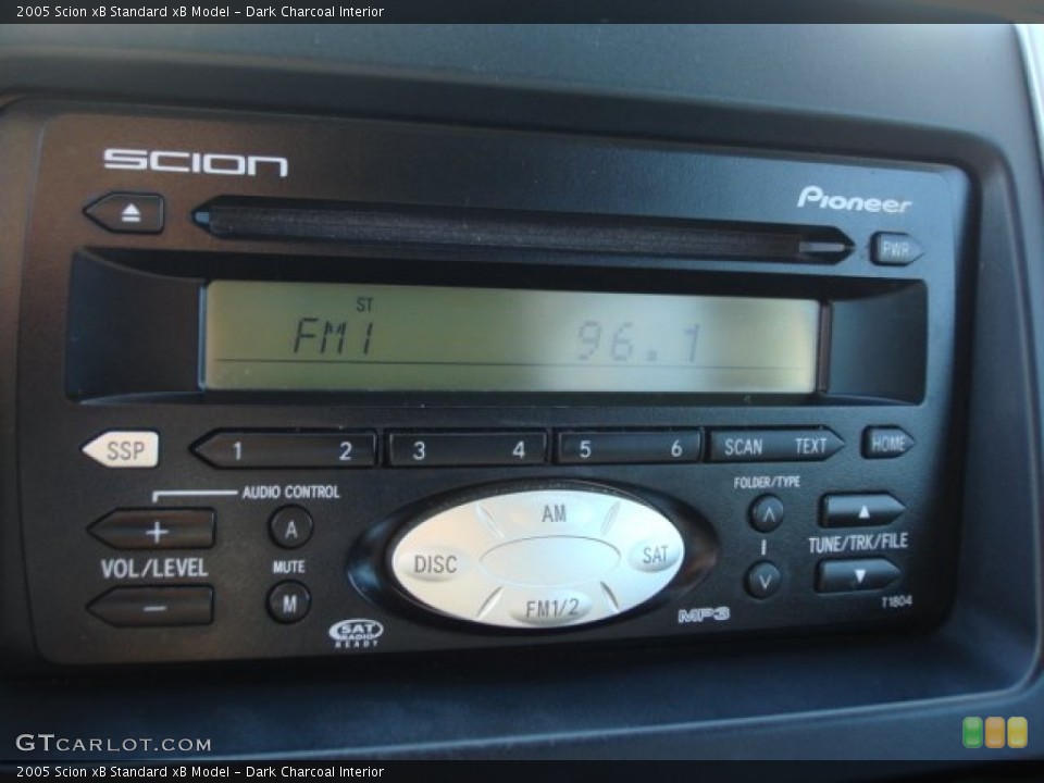 Dark Charcoal Interior Audio System for the 2005 Scion xB  #62408704