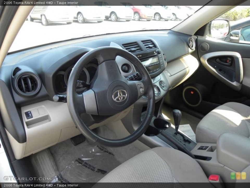 Taupe Interior Photo for the 2006 Toyota RAV4 Limited 4WD #62409123