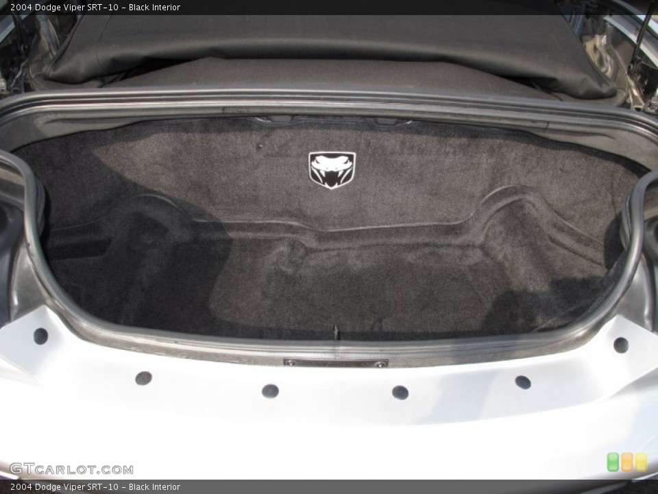 Black Interior Trunk for the 2004 Dodge Viper SRT-10 #62414466
