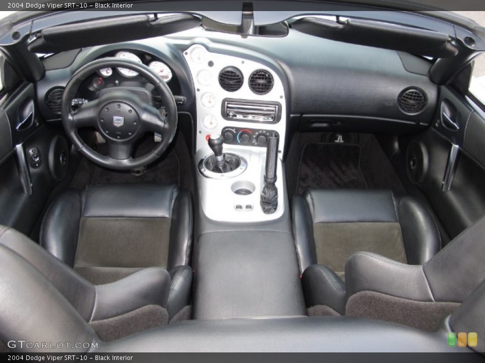 Black Interior Dashboard for the 2004 Dodge Viper SRT-10 #62414520