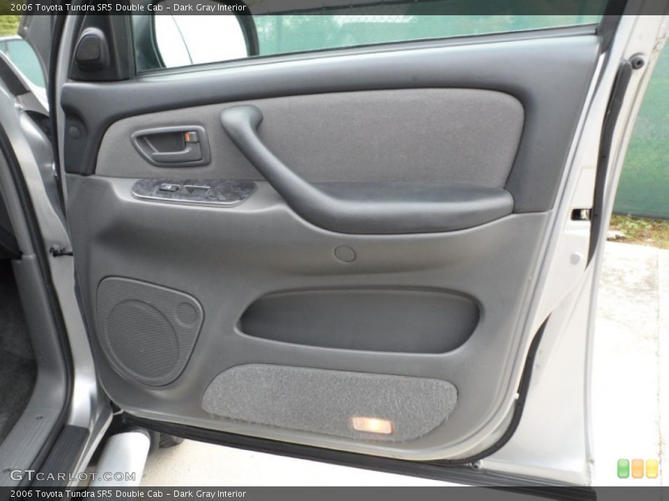 Dark Gray Interior Door Panel for the 2006 Toyota Tundra SR5 Double Cab #62414832