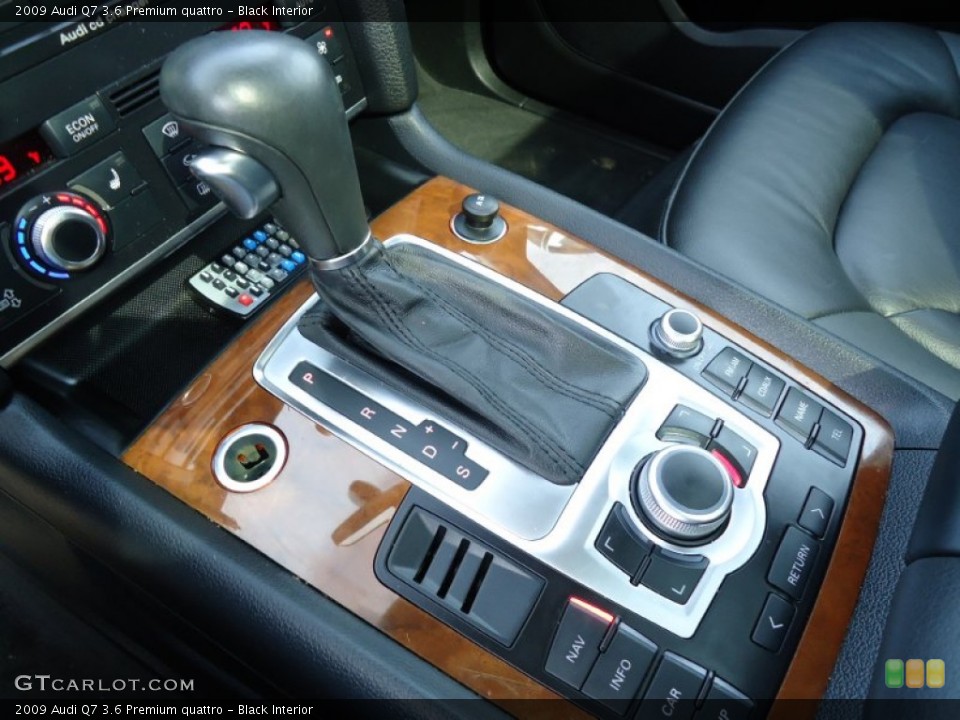 Black Interior Transmission for the 2009 Audi Q7 3.6 Premium quattro #62415024