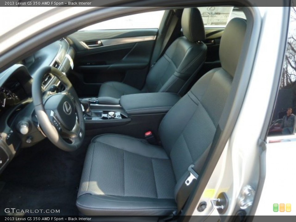 Black Interior Photo for the 2013 Lexus GS 350 AWD F Sport #62421078