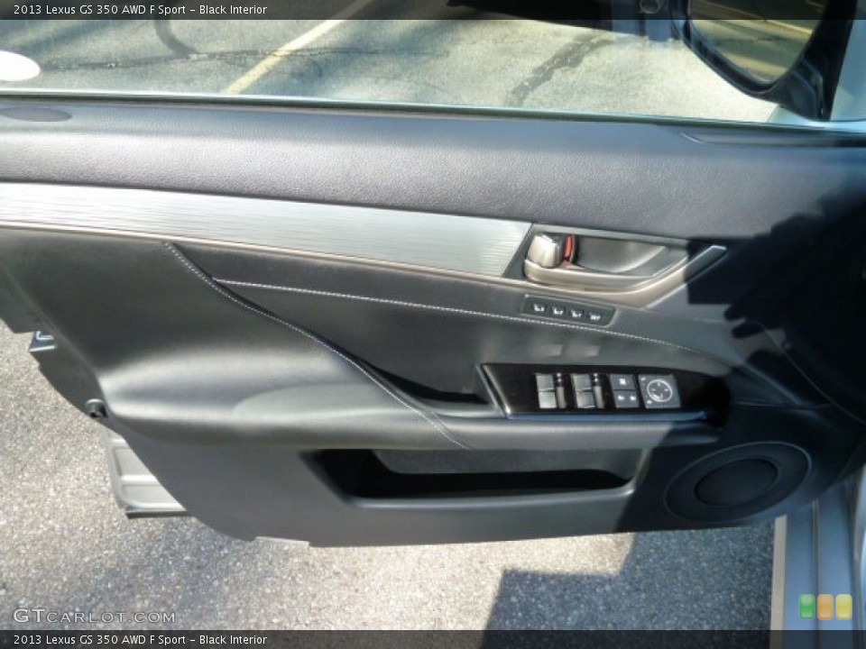 Black Interior Door Panel for the 2013 Lexus GS 350 AWD F Sport #62421102