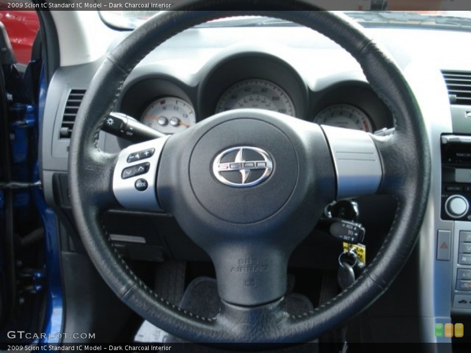 Dark Charcoal Interior Steering Wheel for the 2009 Scion tC  #62423020