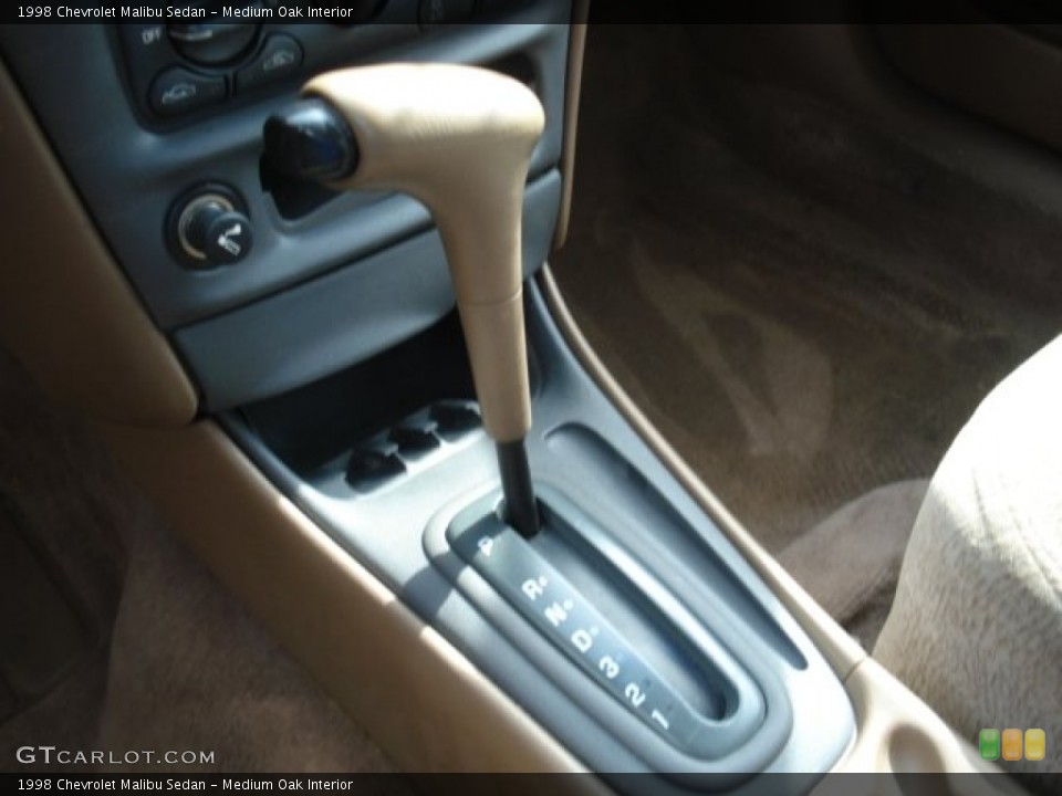 Medium Oak Interior Transmission for the 1998 Chevrolet Malibu Sedan #62423136
