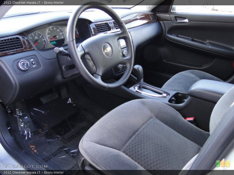 Ebony Interior Prime Interior for the 2012 Chevrolet Impala LT #62423376