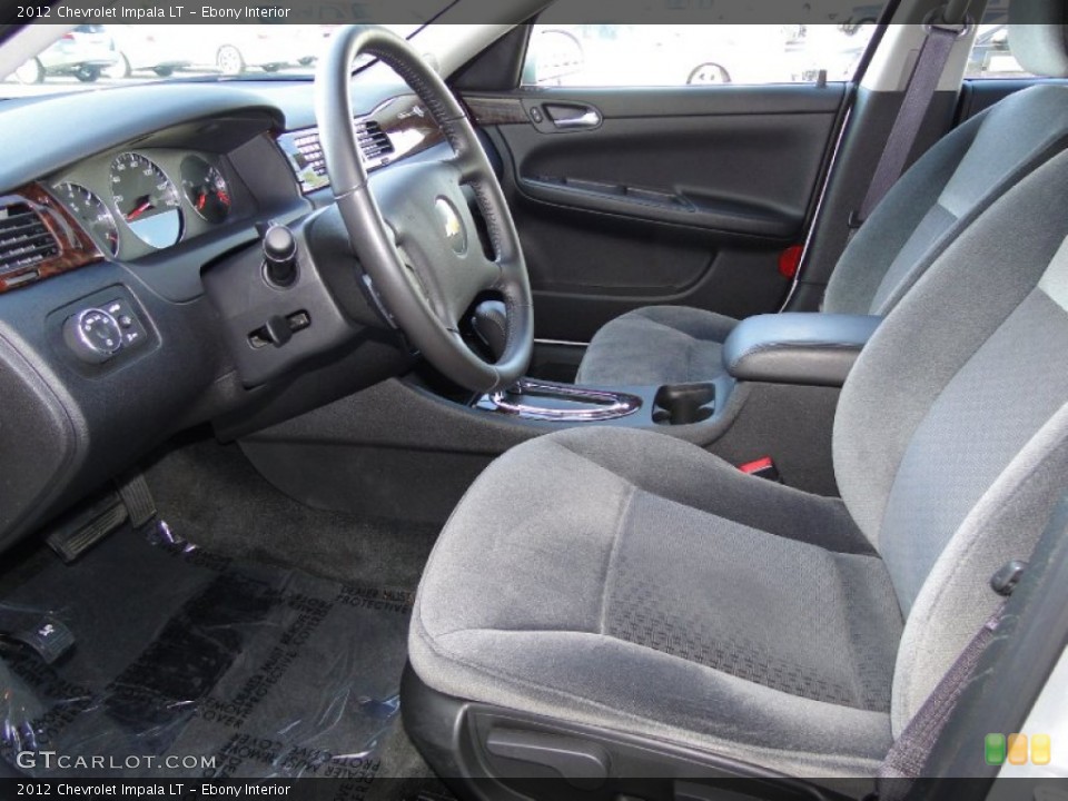 Ebony Interior Photo for the 2012 Chevrolet Impala LT #62423386