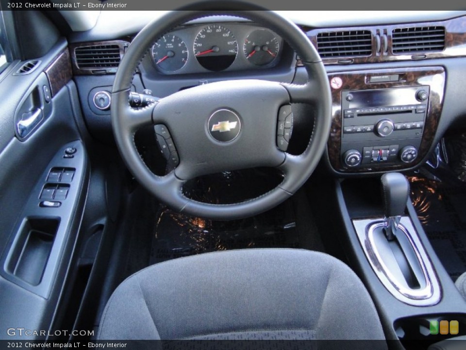 Ebony Interior Dashboard for the 2012 Chevrolet Impala LT #62423436