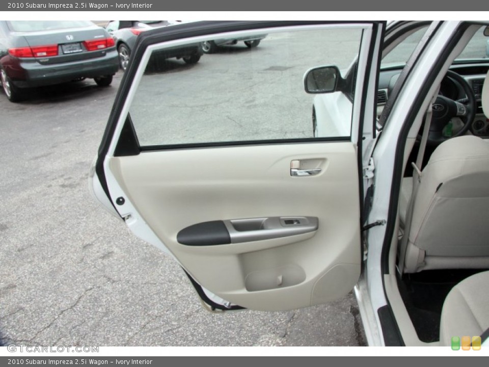 Ivory Interior Door Panel for the 2010 Subaru Impreza 2.5i Wagon #62424399