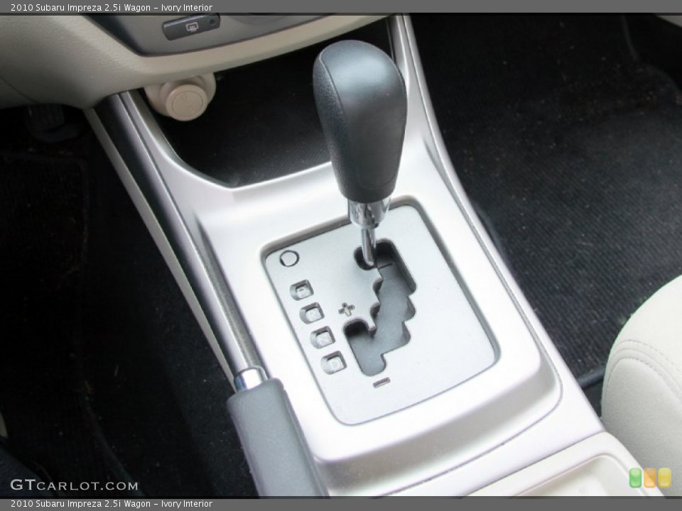 Ivory Interior Transmission for the 2010 Subaru Impreza 2.5i Wagon #62424461