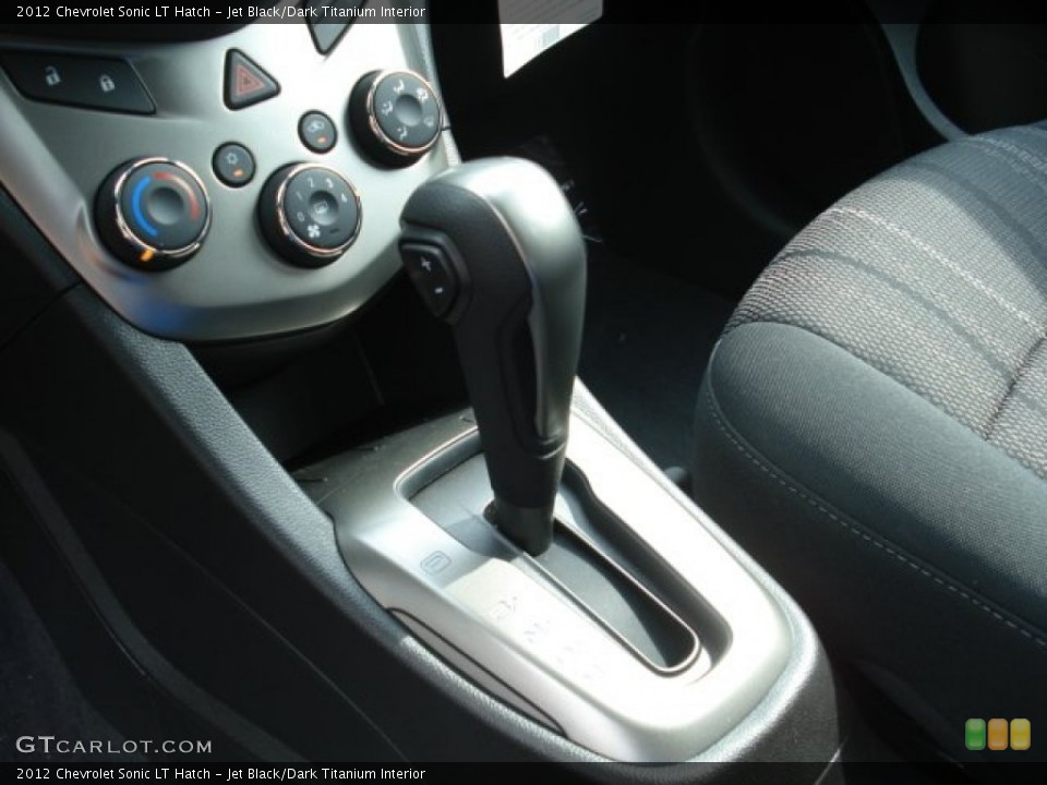 Jet Black/Dark Titanium Interior Transmission for the 2012 Chevrolet Sonic LT Hatch #62424579