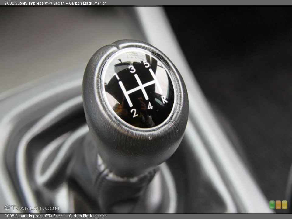 Carbon Black Interior Transmission for the 2008 Subaru Impreza WRX Sedan #62425485
