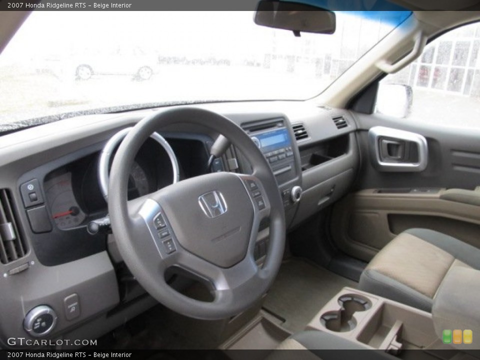 Beige Interior Photo for the 2007 Honda Ridgeline RTS #62426595