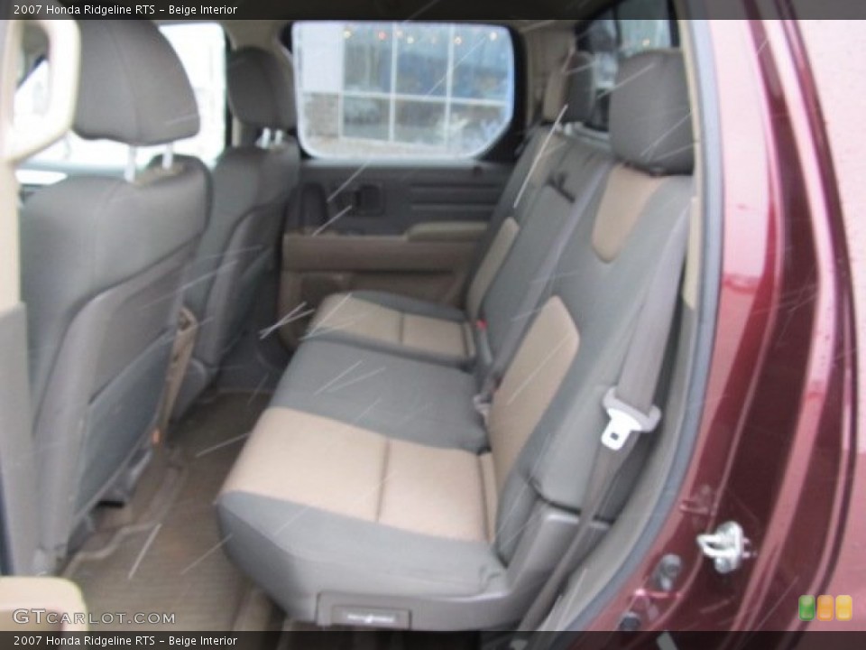 Beige Interior Photo for the 2007 Honda Ridgeline RTS #62426625