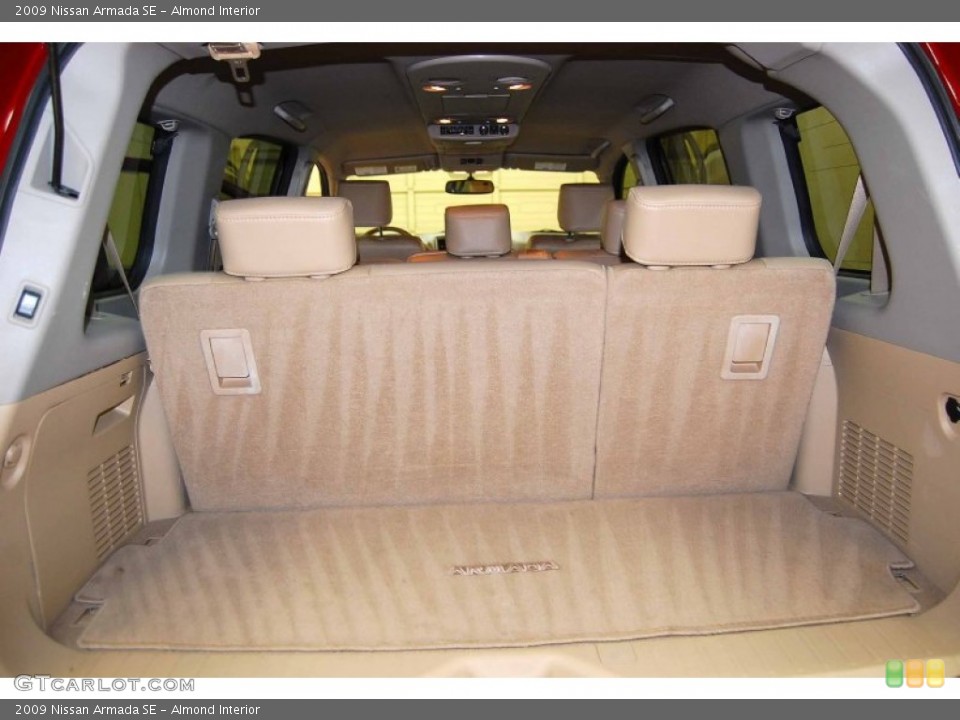Almond Interior Trunk for the 2009 Nissan Armada SE #62429436