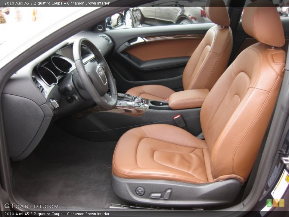 Cinnamon Brown Interior Front Seat for the 2010 Audi A5 3.2 quattro Coupe #62429607