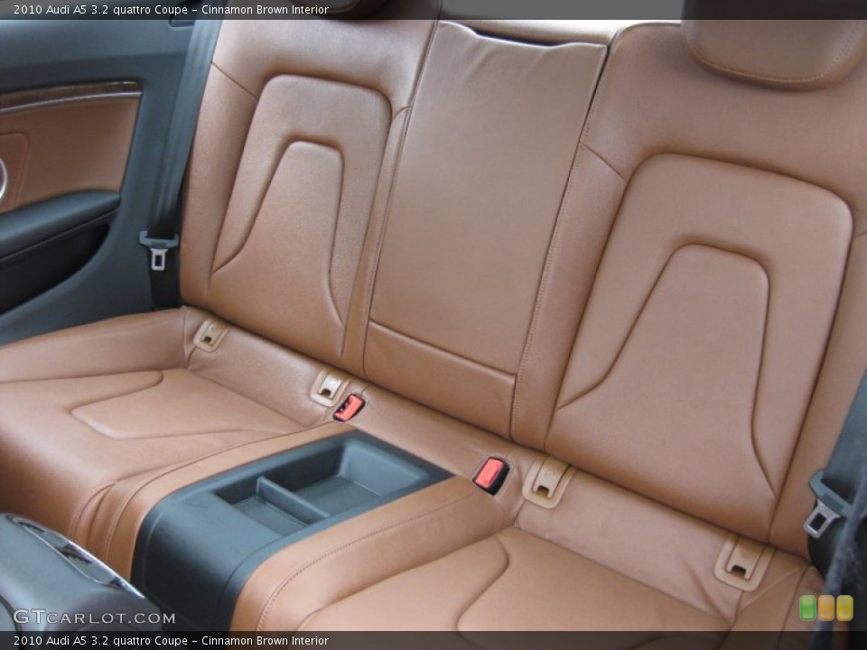 Cinnamon Brown Interior Rear Seat for the 2010 Audi A5 3.2 quattro Coupe #62429613