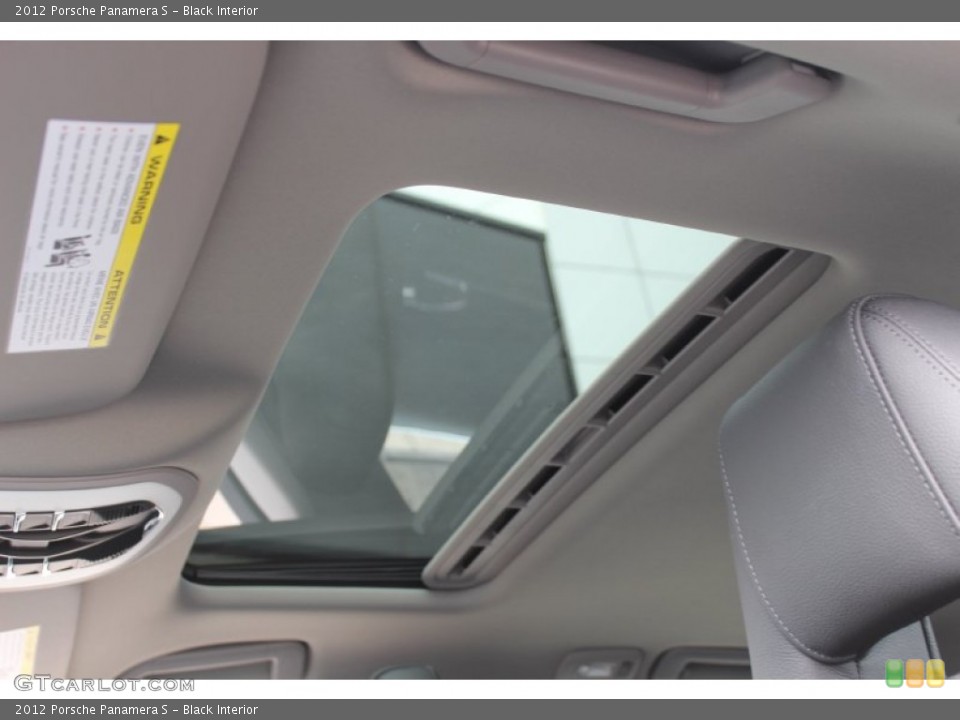 Black Interior Sunroof for the 2012 Porsche Panamera S #62430573