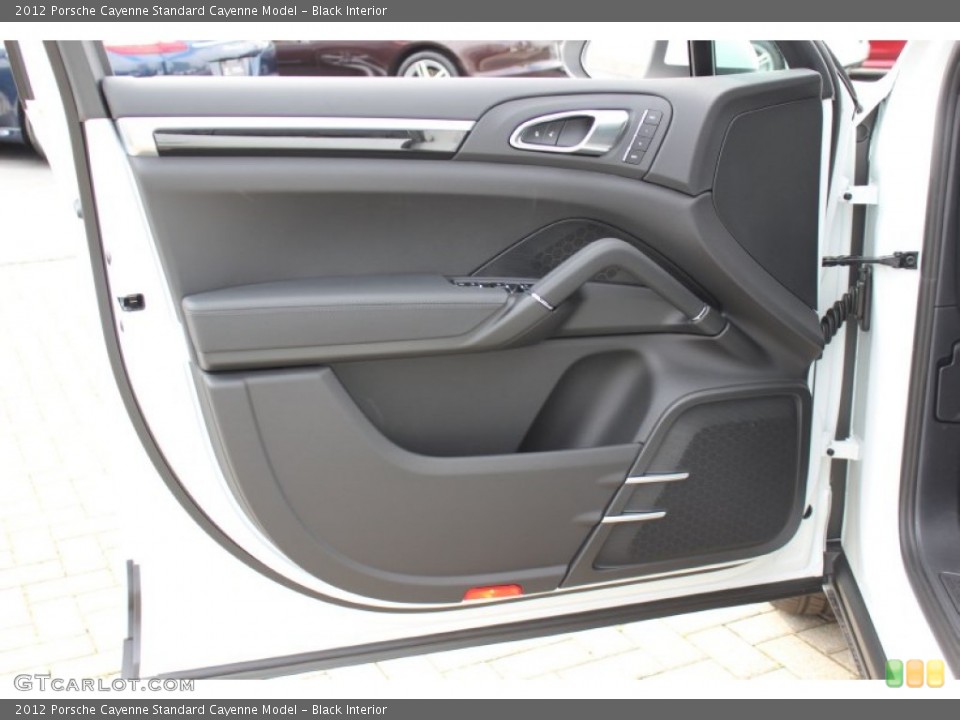 Black Interior Door Panel for the 2012 Porsche Cayenne  #62430702