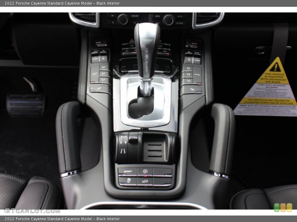 Black Interior Transmission for the 2012 Porsche Cayenne  #62430795