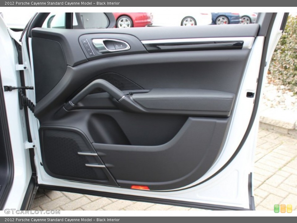 Black Interior Door Panel for the 2012 Porsche Cayenne  #62430822