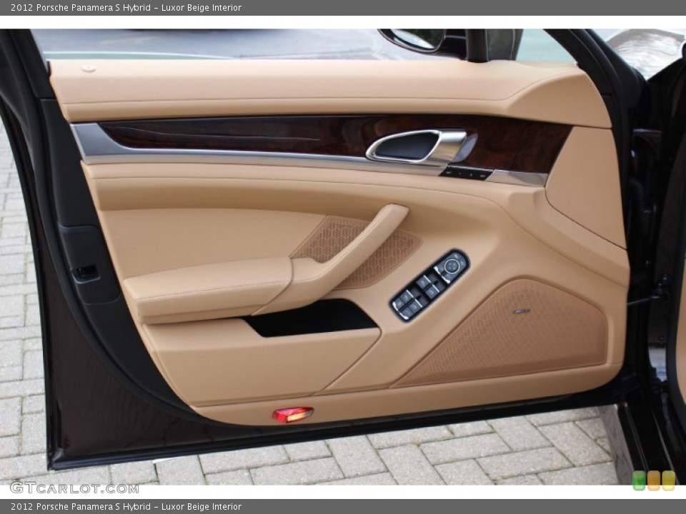 Luxor Beige Interior Door Panel for the 2012 Porsche Panamera S Hybrid #62431044